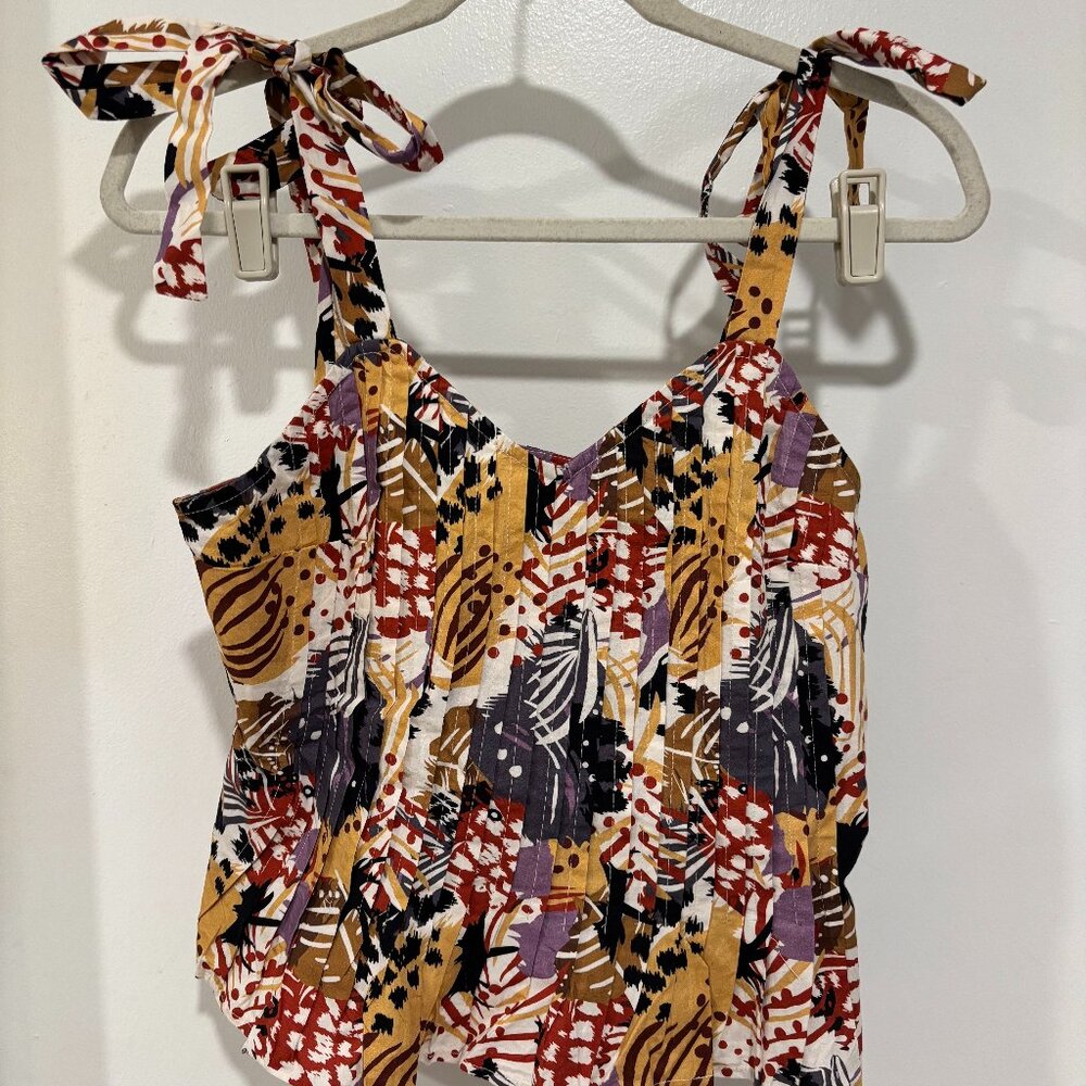 Anthropologie // Tank with Shoulder Ties // Size